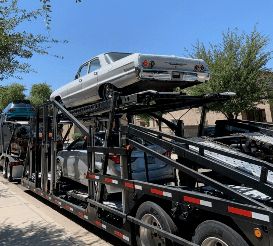 Open Truck for Car Shipping