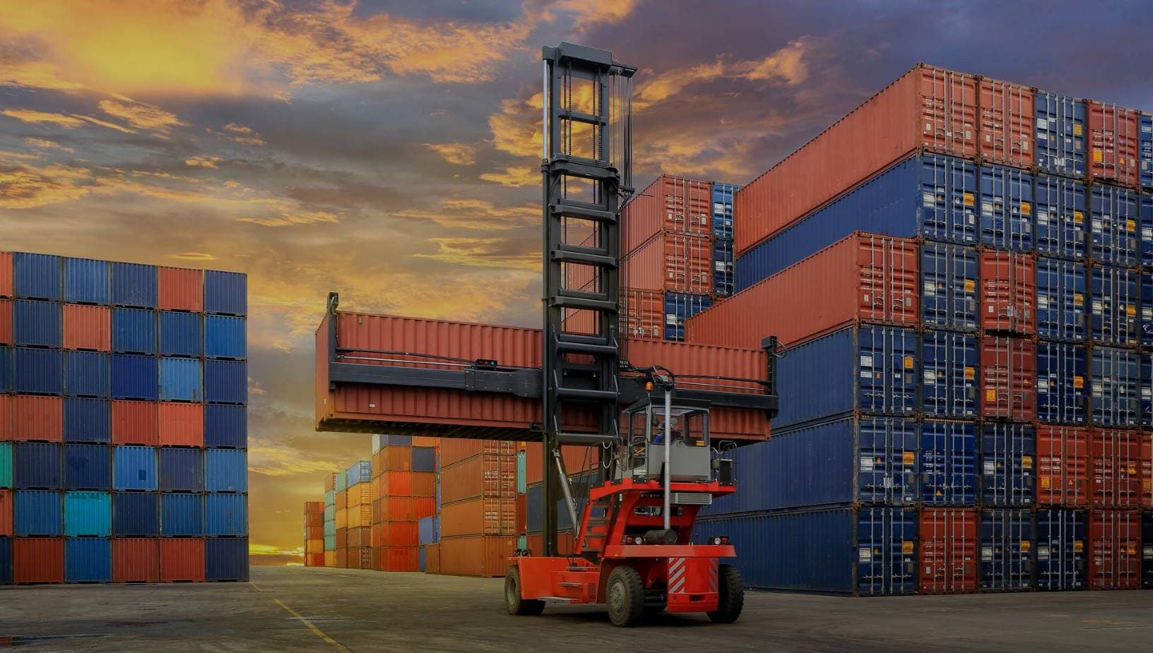 Cargo Logistics Trucks Terminal Car Shipping