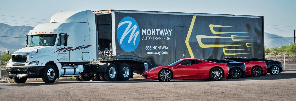 Montway Car Shipment Enclosed Trailer Coupes 